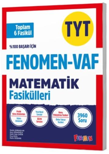 Fenomen Okul Yayınları TYT VAF Matematik Fasikülleri Seti
