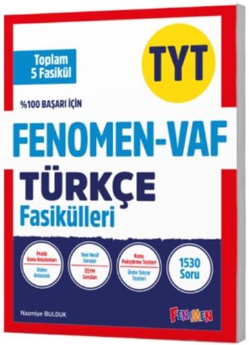 Fenomen Okul Yayınları TYT VAF Türkçe Fasikülleri Seti