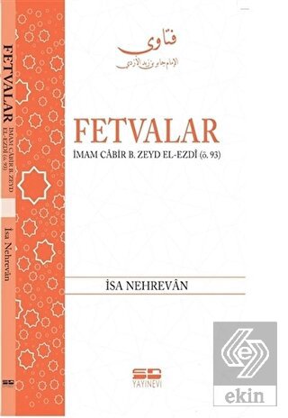 Fetvalar: İmam Cabir B. Zeyd El-Ezdi (Ö.93)