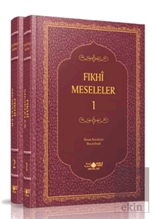 Fıkhi Meseleler (2 Cilt Takım-Termo Cilt)