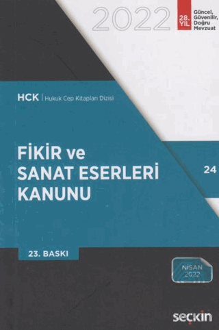 Fikir ve Sanat Eserleri Kanunu 2022
