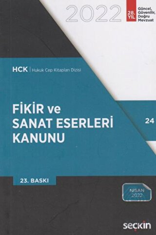 Fikir ve Sanat Eserleri Kanunu 2022