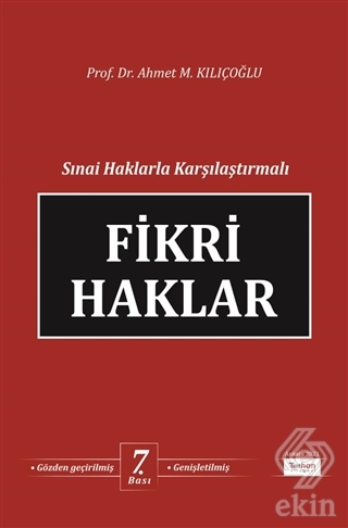 Sınai Haklarla Karşılaştırmalı Fikri Haklar