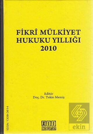 Fikri Mülkiyet Hukuku Yıllığı 2010