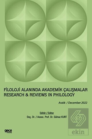 Filoloji Alanında Akademik Çalışmalar / Aralık 202
