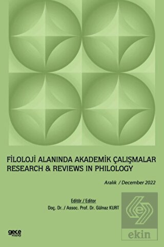 Filoloji Alanında Akademik Çalışmalar / Aralık 202