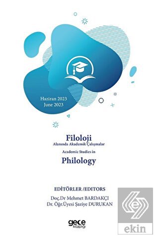 Filoloji Alanında Akademik Çalışmalar Haziran 2023