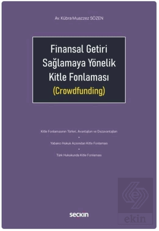 Finansal Getiri Sağlamaya Yönelik Kitle Fonlaması