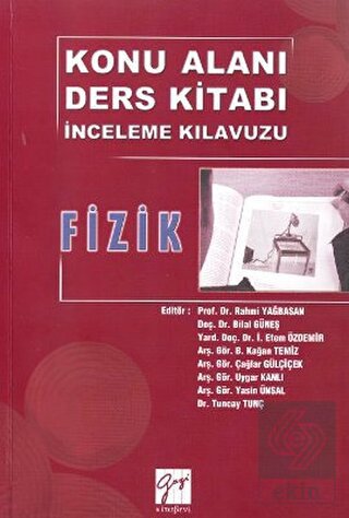 Fizik - Konu Alanı Ders İnceleme Kılavuzu
