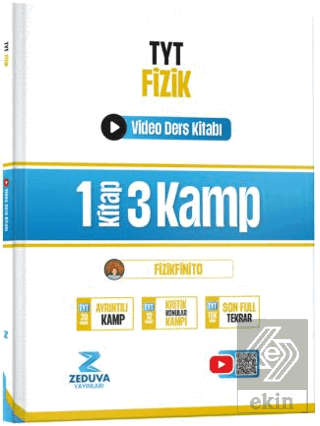 Fizikfinito TYT Fizik 1 Kitap 3 Kamp Video Ders Kitabı Didar Baskın Ze