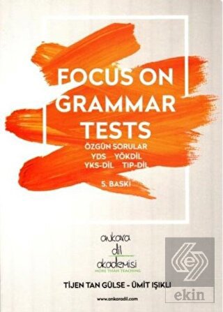 Focus On Grammar Tests