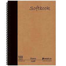 Folıx 11,5*16,5 Sert Kapak Extra hafif Kareli 100 Yaprak