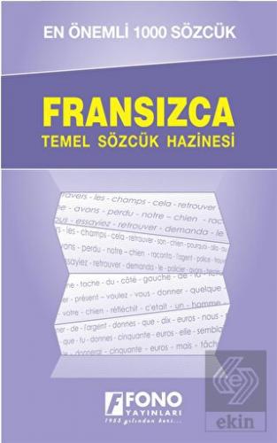Fransızca Temel Sözcük Hazinesi - En Önemli 1000 S