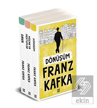 Franz Kafka 3\'lü Set (3 Kitap Takım)
