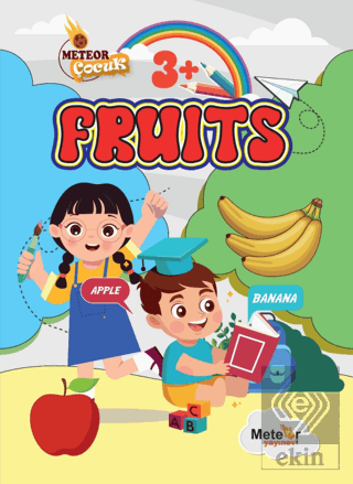 Fruits Türkçe-İngilizce Boyama Kitabı