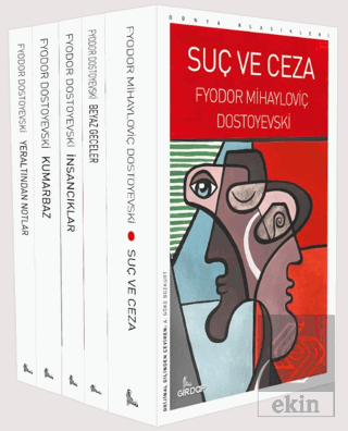 Fyodor Mihailoviç Dostoyevski 5'li Set