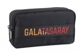 GALATASARAY SARI KIRMIZI KOLON DETAYLI KALEM KUTUSU 25516