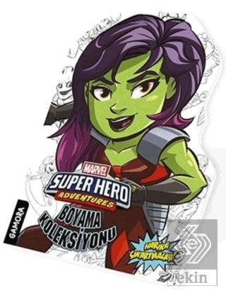 Gamora - Marvel Süper Kahramanlar Boyama Koleksiyo
