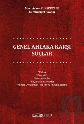 Genel Ahlaka Karşı Suçlar