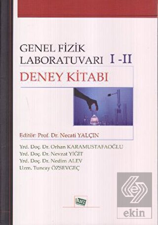 Genel Fizik Laboratuvarı 1-2 Deney Kitabı
