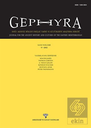 Gephyra Sayı 9 / Volume 9 - 2012