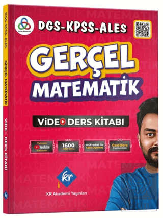 Gerçel Matematik DGS KPSS ALES Video Ders Kitabı Muhammet Elçi KR Akad