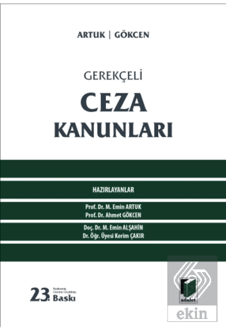 Gerekçeli Ceza Kanunları