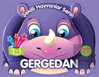 Gergedan - Şekilli Hayvanlar Serisi