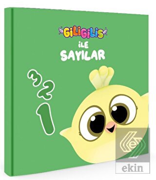 Giligilis ile Sayılar - Eğitici Mini Karton Kitap
