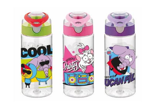 Gıpta 222028 Kral Şakir Desenli Tritan Matara 500cc