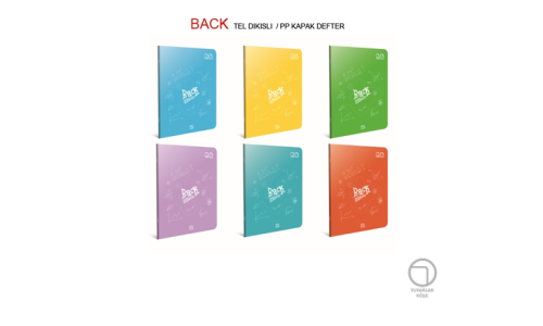 Gıpta BACK TEL DİKİŞ PP KPK. DEFTER A4 60YP KARELİ