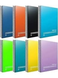 Gıpta Eco PP A5 spralli 60 sayfa Kareli Defter