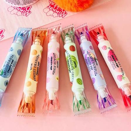 GIPTA FRUIT POP KOKULU FOSFORLU MARKER ÇİFT TARAFLI Satın Al - ekinkit