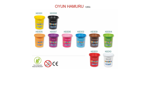 GIPTA OYUN HAMURU 120Gr YEŞİL