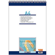 GIPTA PRISMA SP.KARTON KAP.BLOK.A4-100 YP.DÜZ