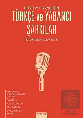 Gitar ve Piyano İçin Türkçe ve Yabancı Şarkılar