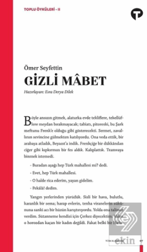 Gizli Mabet - Toplu Öyküleri 2