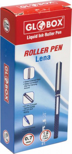 GLOBOX MAVİ ROLLER KALEM