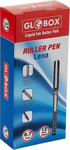 GLOBOX SİYAH ROLLER KALEM