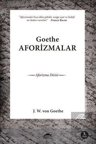 Goethe Aforizmalar