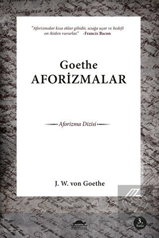 Goethe Aforizmalar