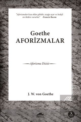 Goethe Aforizmalar
