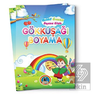 Gökkuşağı Boyama - Örnekli Renkli