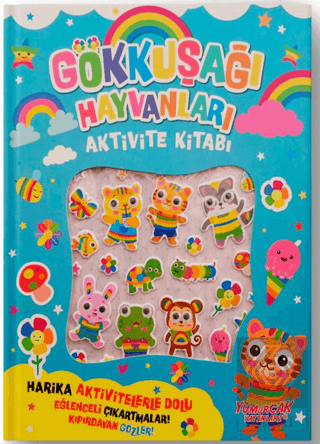 Gökkuşağı Hayvanları Aktivite Kitabı