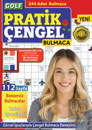 Golf Pratik Çengel Bulmaca 02 Bertan Kodamanoğlu Maxi Yayıncılık Satın