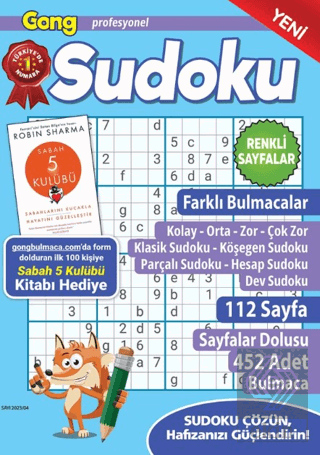 Gong Profesyonel Sudoku 16