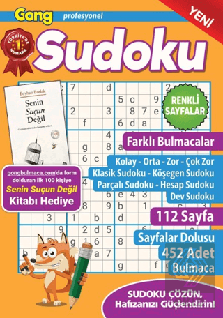 Gong Profesyonel Sudoku 17