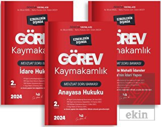 Görev Kaymakamlık Mevzuat Soru Bankası (3 Kitap)