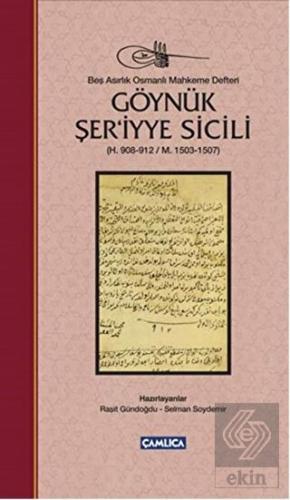Göynük Şer\'iyye Sicili