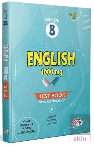 Grade 8 English 1000 Mg Test Book